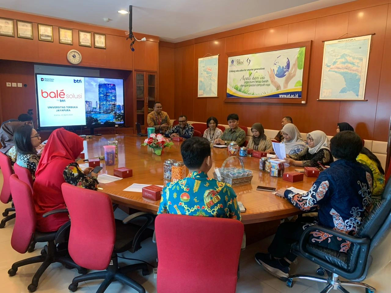 Sosialisasi Produk Kredit Bank BTN kepada Pegawai UT Jayapura
