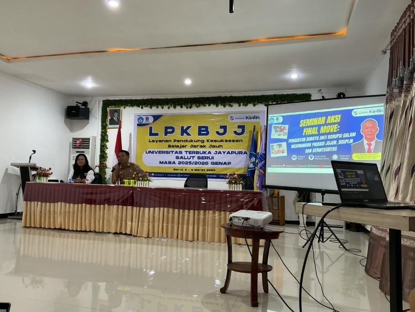 UT Jayapura Gelar Seminar Penguatan Budaya Anti Korupsi, Tanamkan Nilai Integritas kepada Mahasiswa